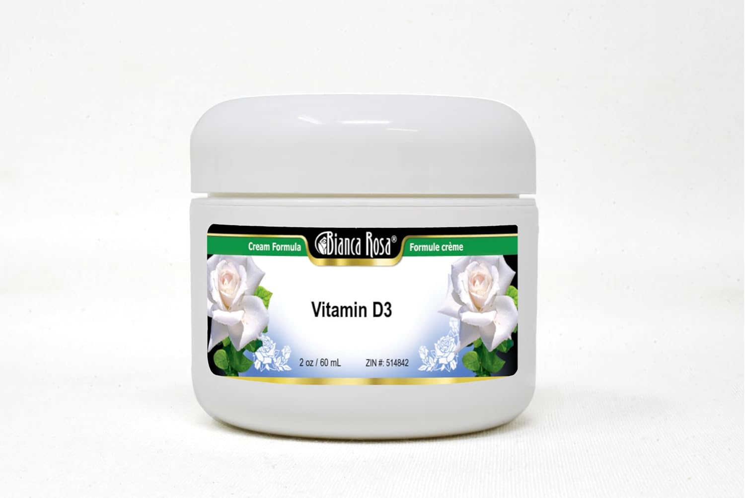 Bianca Rosa Vitamin D3 Cream (2 oz, 2 Pack)