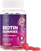 Gominolas de Biotina 5000 mcg con Vitaminas E y C – 60 Gominolas