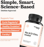 Wholesome Story Myo-Inositol y D-Chiro Inositol (Proporción 40:1), 90 Cápsulas