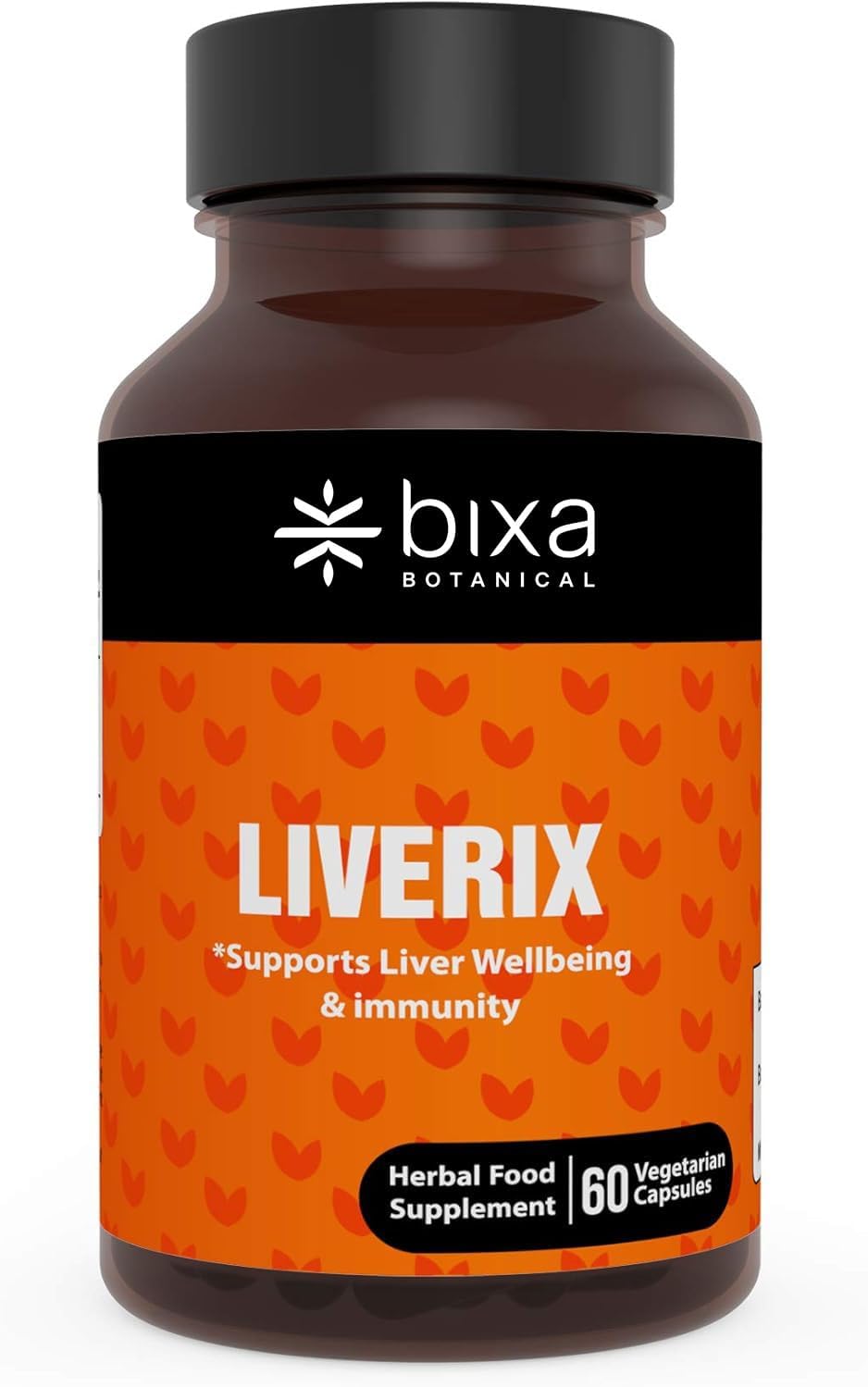 bixa BOTANICAL Liverix Cápsulas - Guduchi (Giloy), Phyllanthus niruri, Kutaki Extracto - 60 Cápsulas Veganas (450 mg)