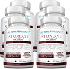 Approved Science Stonexyl - Apoyo Herbal para la Salud Renal - 360 Cápsulas - Chanca Piedra - Alta Absorción - Vegano