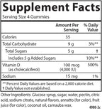 Carlson Super D3 Gummies 4000 IU (100 mcg) - 120 Gominolas Vegetarianas