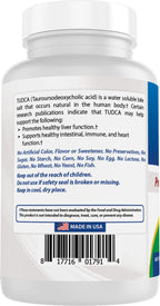 Best Naturals TUDCA 250mg (Ácido Tauroursodesoxicólico) - 60 Cápsulas Veganas