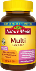 Nature Made Multivitamínico Para Mujer, 90 Comprimidos