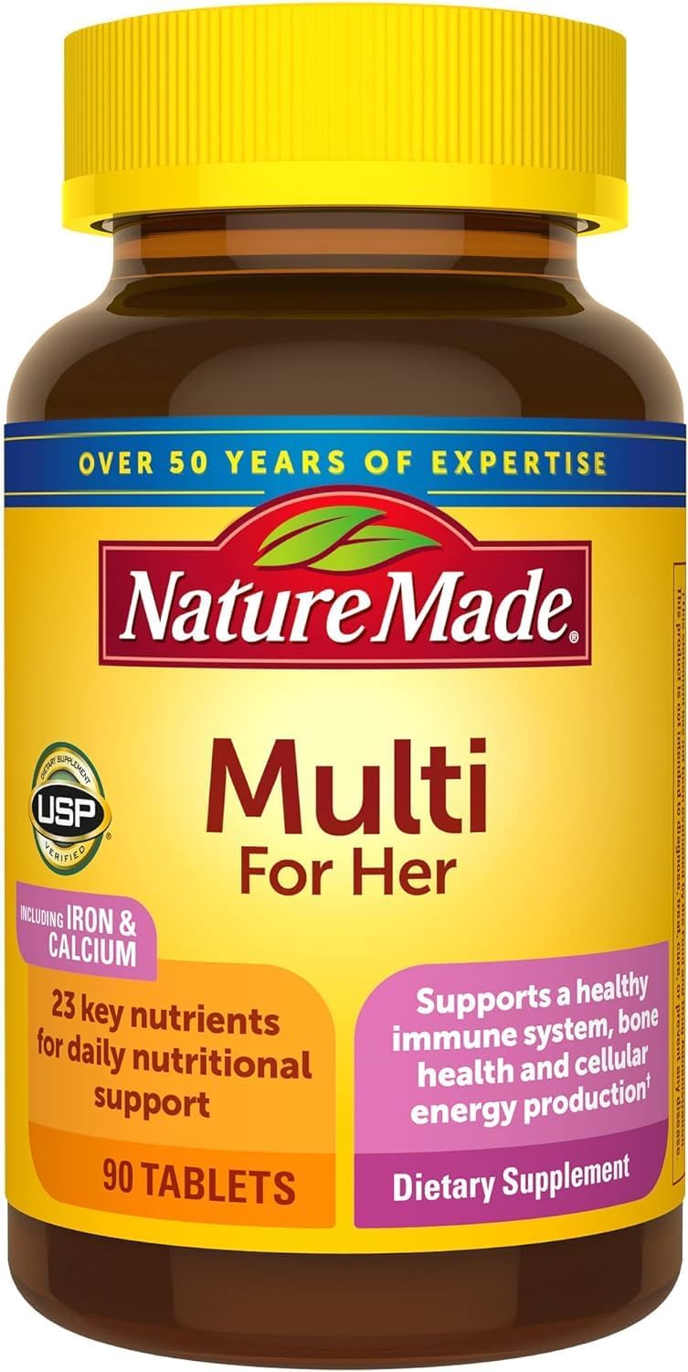 Nature Made Multivitamínico Para Mujer, 90 Comprimidos