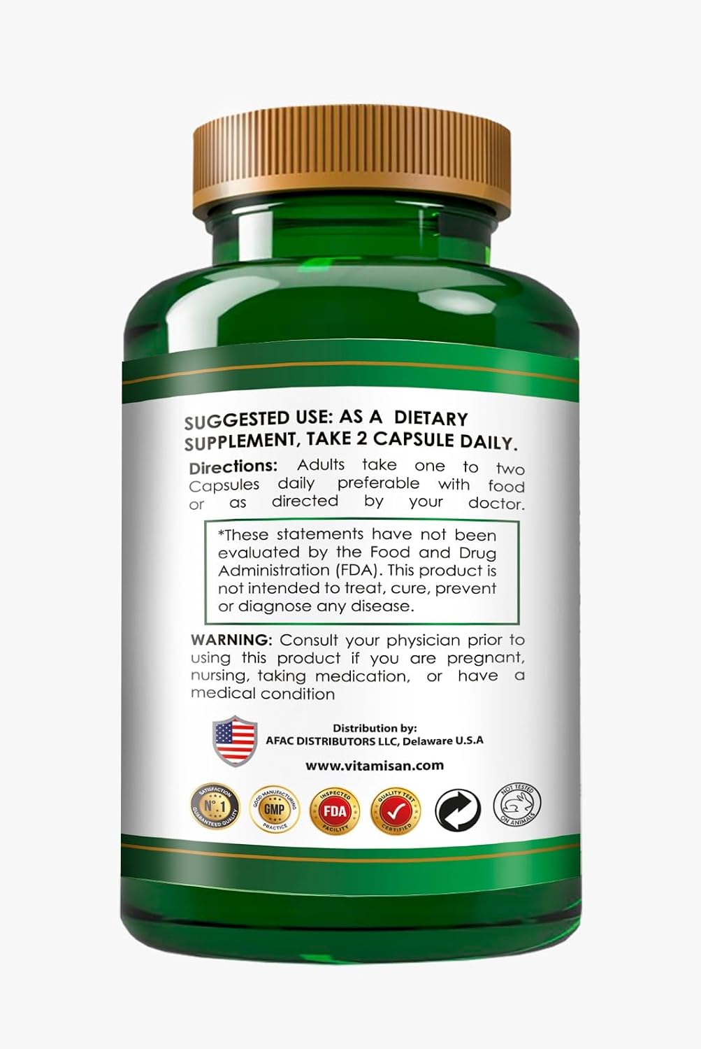 Organic Vitamins Anamu 1250mg 100% Organically Grown 120 Capsules Petiveria Allicea