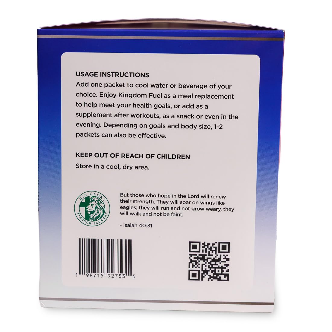 Kingdom Fuel Batido Nutricional Sabor Vainilla (Tarro)