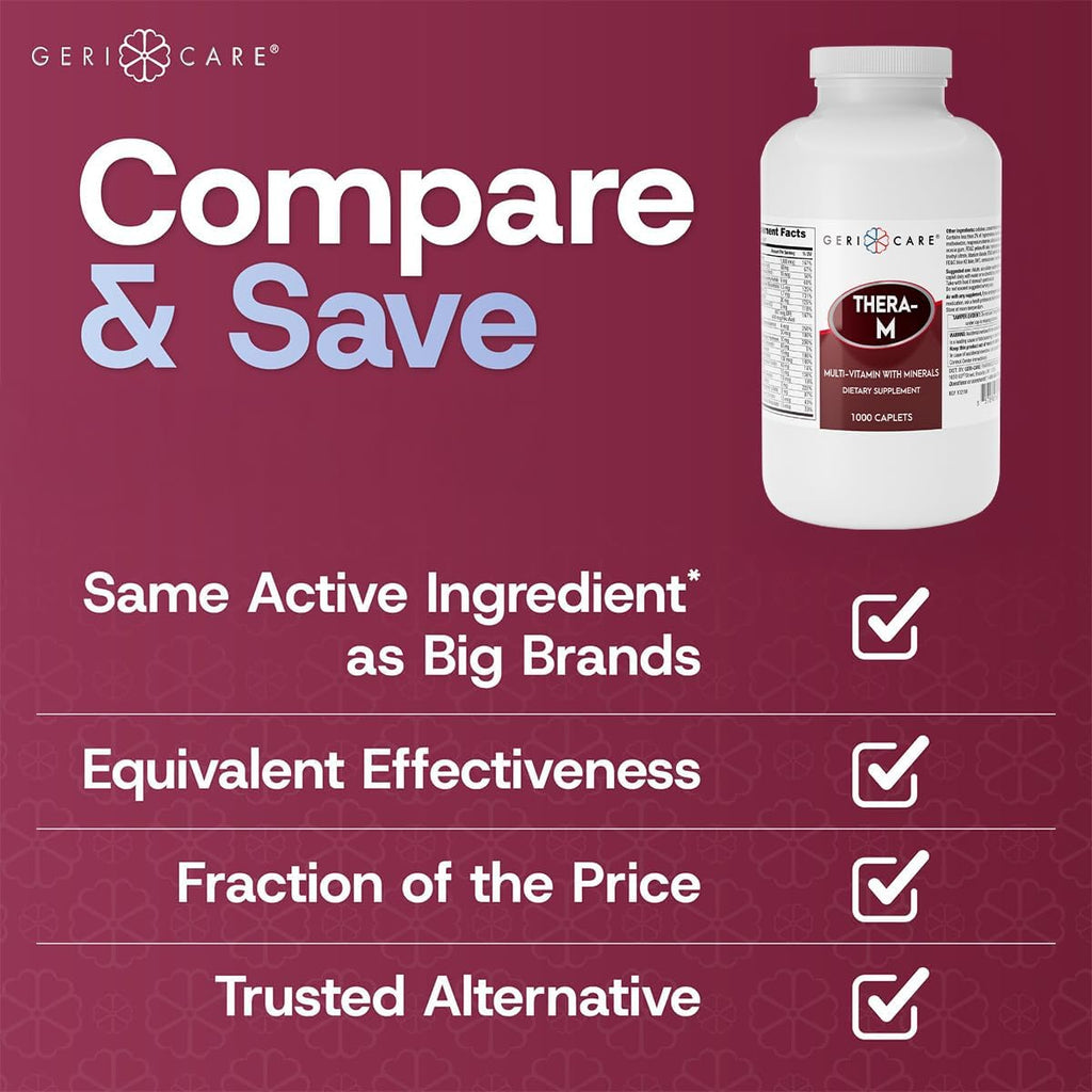 GeriCare Thera M Multivitamínico - 1000 Comprimidos