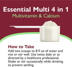 Celebrate Vitamins 4-in-1 Bariatric Multivitamin with Calcium Citrate Protein Shake - Vainilla Cake Batter, 14 Raciones