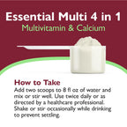 Celebrate Essential Multi 4 en 1 - Multivitamínico Bariátrico en Polvo, Sabor Chocolate, 14 Raciones