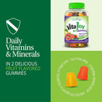 21st Century Vitajoy Multivitamínico en Gominolas, Sabores Fruta, 120 Gominolas