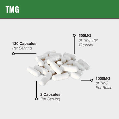 MAAC10 TMG 1000mg - Suplemento de Trimetilglicina (Betaína Anhidra) - Apoyo a la Metilación y Metabolismo de la Homocisteína – Image 3