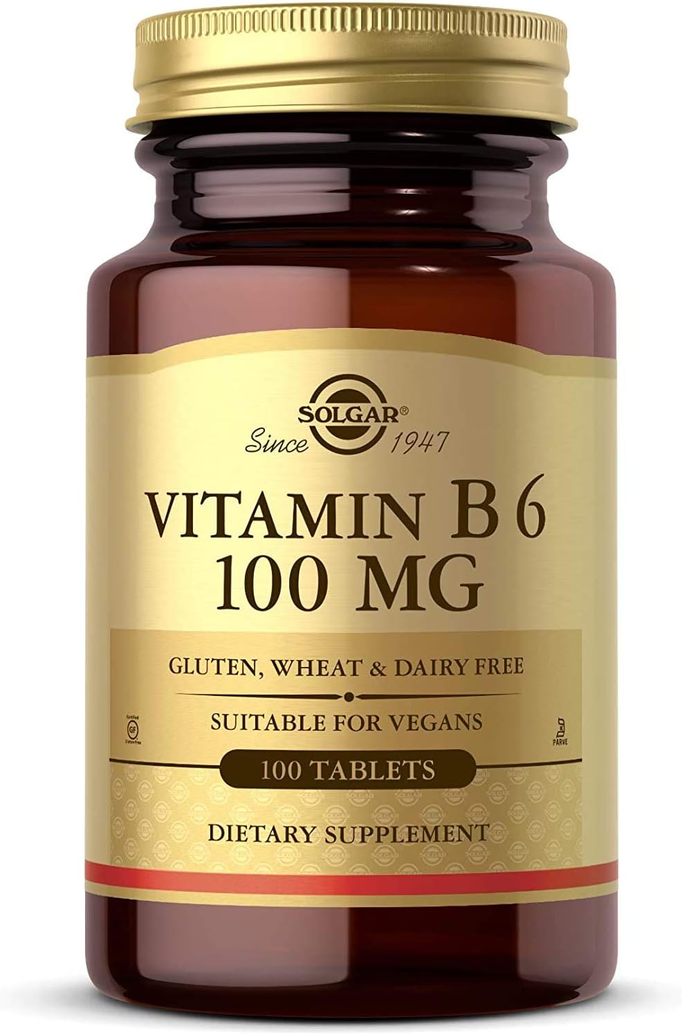 Solgar Vitamina B-6 100 mg - 100 Tabletas