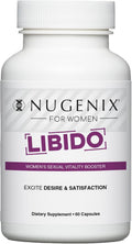 Nugenix Women's Libido Booster - Complemento para el deseo femenino, 60 cápsulas