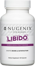 Nugenix Women's Libido Booster - Complemento para el deseo femenino, 60 cápsulas