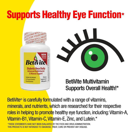 BetiVite Multivitamínico para Nervios y Ojos – Función nerviosa: Las vitaminas del grupo B (B1, B6, B12), la – Image 2