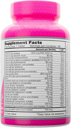 ALFA VITAMINS Multi Women - Complemento Multivitamínico para Mujeres con Aminoácidos y Antioxidantes - 100 Comprimidos (2 Paquetes)