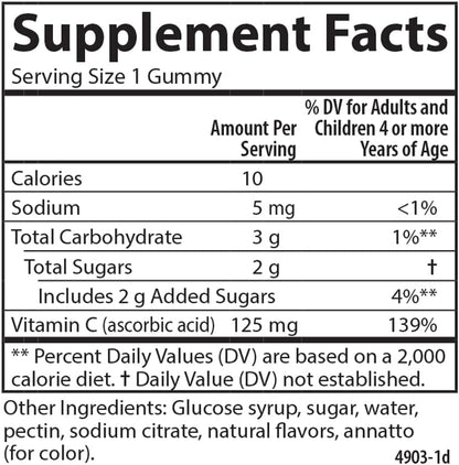 Carlson Labs Kids Vitamin C Gummies, 60 CT – Image 2