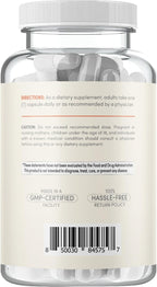 Clear Formulas Bioactive SAM-e 750mg - 90 Cápsulas - Suplemento de SAM-e de Alta Resistencia con Forma S,S Biológicamente Activa - Vegano, Sin OGM, Sin Conservantes - Fabricado en EE.UU.