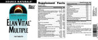 Source Naturals Elan Vital Multiple – Multivitamínico Completo – 180 Comprimidos