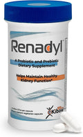 Renadyl Probiótico Renal | Apoyo para Urea, Creatinina y Ácido Úrico | 45 mil millones UFC | 60 Cápsulas