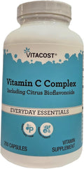 Vitacost Vitamin C Complex with Citrus Bioflavonoids, 250 Capsules