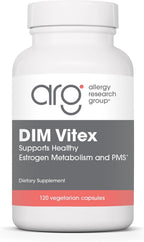 Allergy Research Group DIM Vitex - Apoyo al Metabolismo Estrogénico - 120 Cápsulas