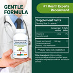 Extracto de Ajenjo Dulce (500 mg) con Vitamina C - 60 Cápsulas Veganas | NEW ROOTS HERBAL