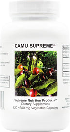 Supreme Nutrition Camu Supreme, 120 cápsulas vegetales de fruta de Camu Camu puro