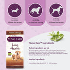 Numo Care Apoyo Respiratorio para Perros - Fórmula Herbal, 30 ml