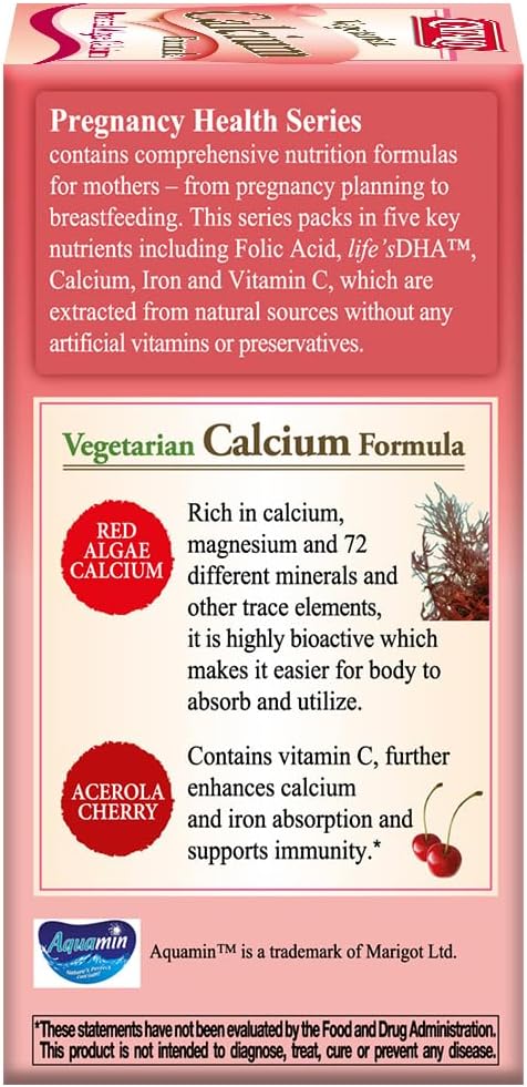 CATALO Fórmula de Calcio Vegetal con Algas Rojas y Vitamina C - 90 Comprimidos