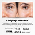 The Patch Collection® – Glow Up Under Eye Collagen Patch | Retinol, Ácido Hialurónico, Nano Gold, Colágeno, Vitamina C (Pack de 3)