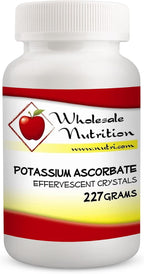 Potassium Ascorbate - Mezcla de Potasio y Vitamina C, Polvo Efervescente, 227 Gramos