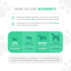 Natural PET Biodent Complemento Nutricional para Perros, Sabor Pollo y Finas Hierbas, 30 Sobres