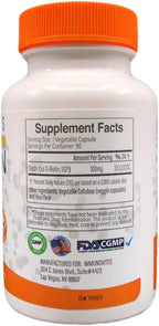 IMMUNOVITES Biotina Alta Dosis 100 mg (100.000 mcg) - 3 Envases de 90 Cápsulas