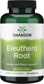 Swanson Raíz de Eleutero 425 mg - 120 Cápsulas