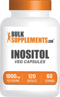 Inositol 1000mg Cápsulas - Vitamina B8 - 120 Cápsulas