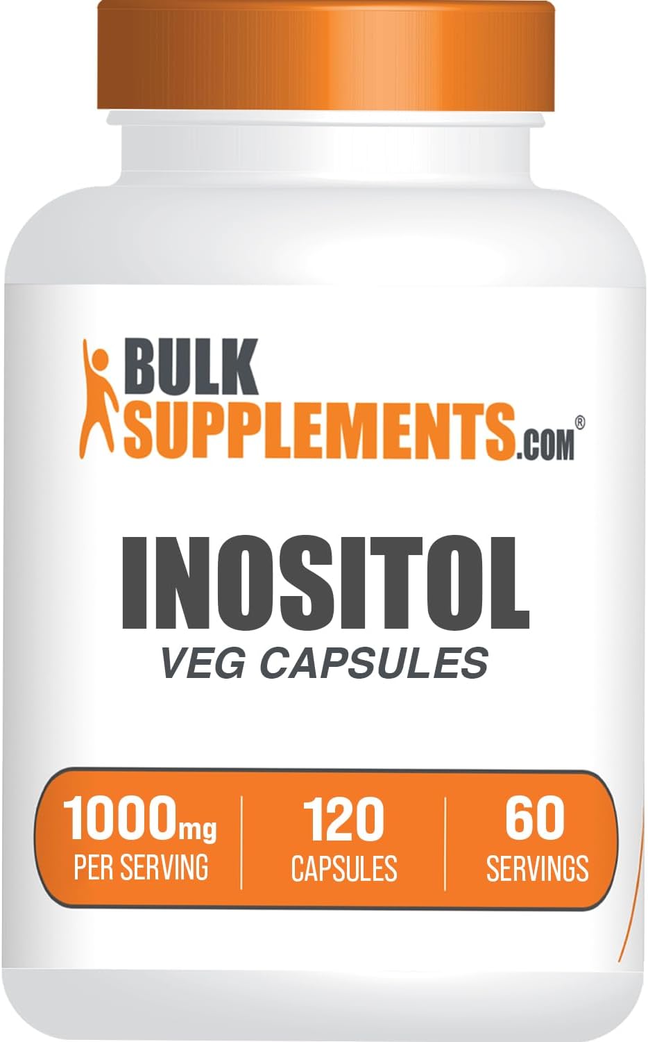 Inositol 1000mg Cápsulas - Vitamina B8 - 120 Cápsulas