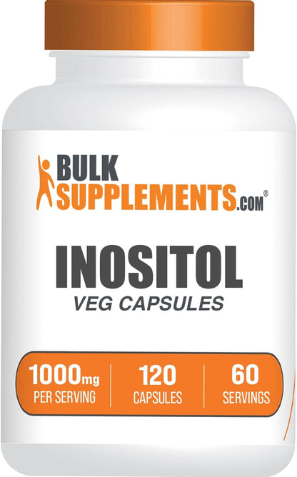 Inositol 1000mg Cápsulas - Vitamina B8 - 120 Cápsulas – Image 1