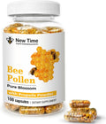 Polen de Abeja Orgánico con Propóleo - 100 Cápsulas Vegetarianas