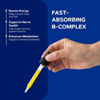 GNC B-Complex Liquid - Complejo B Líquido - 60 Dosis