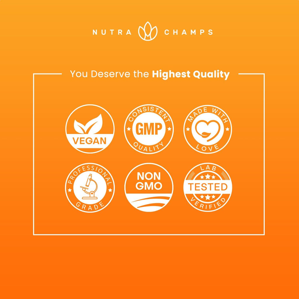 NutraChamps Vitamin C Gummies - 5 en 1 con Saúco, Escaramujo, Bioflavonoides Cítricos y Acerola (Pack de 2)