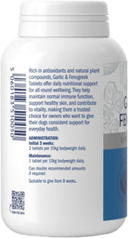 Dorwest Herbs Comprimidos de Ajo y Fenogreco para Perros y Gatos (500 Comprimidos)