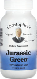 Christopher's Jurassic Green - 415 mg - 100 Cápsulas Vegetarianas