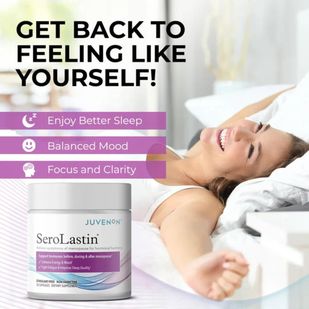 Juvenon Menopausia – Suplemento Natural para Mujeres, 30 Cápsulas