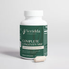 Complete Longevity Mix - Multivitamínico con Complejo B, Antioxidantes Naturales, Equinácea, Espirulina, Luteína, Licopeno - 60 Cápsulas