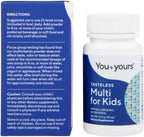 You+yours Multivitamínico en Polvo Sin Sabor para Niños y Bebés - Sin Azúcar, Edulcorantes, Sabores ni Conservantes. 30 Dosis.