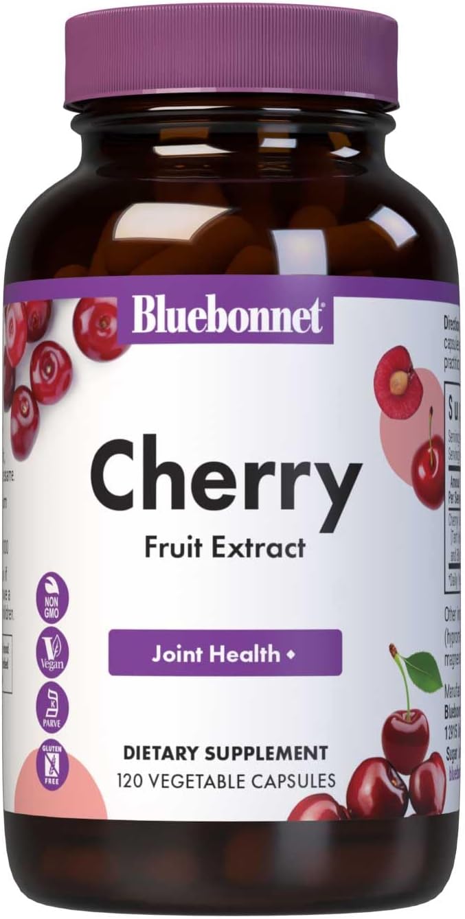 BlueBonnet Super Fruit Extracto de Cereza, 120 Cápsulas Vegetales