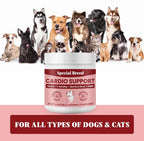 Special Breed Cardio Support – Suplemento cardíaco para perros con taurina, L-carnitina, CoQ10 y espino blanco orgánico – 120 dosis
