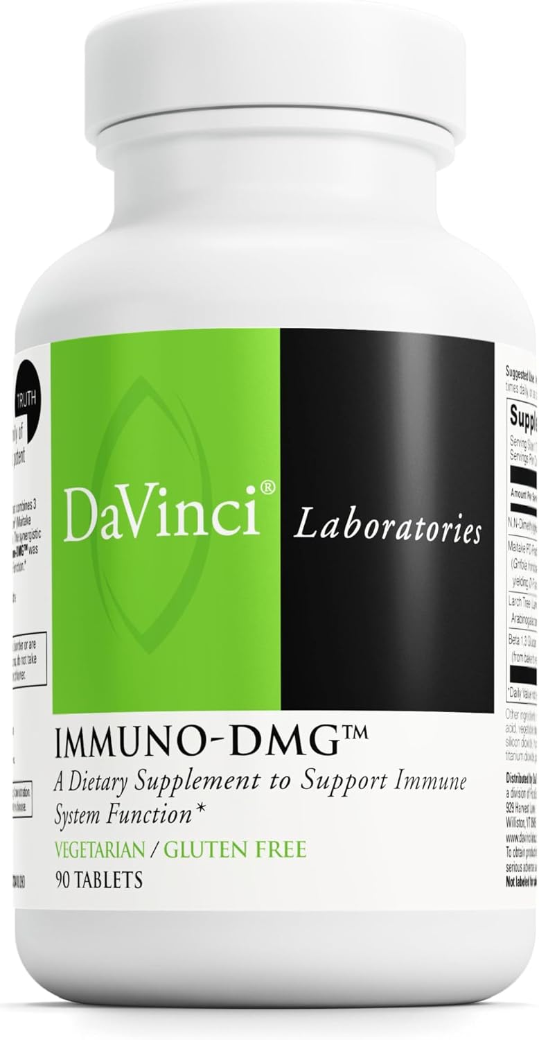 DAVINCI Labs Immuno-DMG - 90 Comprimidos Vegetarianos